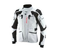 Giacca da moto IXON Odin grigio chiaro-nero 3XL