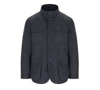 GIACCA OGSTON WAX BLU NAVY BARBOUR M