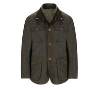 GIACCA OGSTON WAX VERDE OLIVA BARBOUR L
