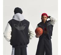 adidas Giubbotto Originals Basketball Jacket in Nero EU S