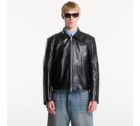 Giacca OUR LEGACY Mini Jacket Top Dyed Black Leather 52