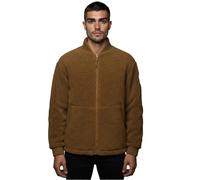 Giacca oversize da donna con zip Napapijri Mapu Marron 3XL