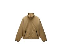 Giacca oversize da donna con zip Napapijri Tundra Beige XL