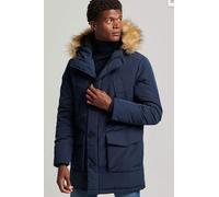 Giacca Parka Vintage Everest Superdry In Nordic Chrome Navy Piccola