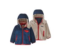 Patagonia Giacca Reversible Tribble hoody Bambino Stone Blue 3