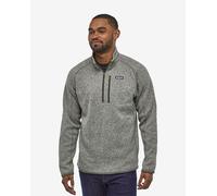 Patagonia - Pile leggero con zip a 1/4 - M's Better Sweater 1/4 Zip Stonewash per Uomo in Poliestere Riciclato - Taglia 126-132 - Grigio