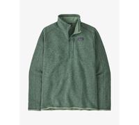 Giacca Patagonia Better Sweater 1/4 Zip verde scuro bluastro - L