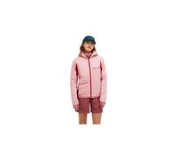 Peak Performance Freelight Reversible Insulated Hood Jacket Women Red Pompeian M