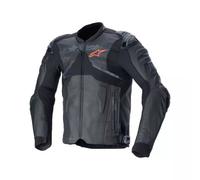 Giacca Pelle ATEM V5 LEATHER Nero ALPINESTARS - AN: 56