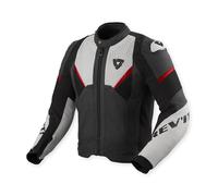 Giacca Pelle AUTOMATE AIR Grigio Rosso REVIT - AN: 54