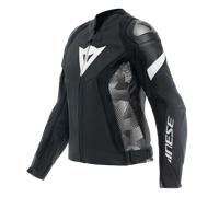 Giacca Pelle Donna Dainese AVRO 5 Black/Black/White Taglia:44
