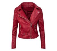 Giacca Pelle Donna Giacca Di Pelle Donna Giubbotto Giubbino Uomo Bomber Primaverile Bianca Beige Primavera In Biker Estivo Montone Corto Cappotto Chiodo Leggero Invernale Xxl Trench Giacche Da