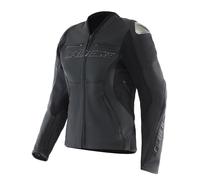 DAINESE DAINESE - Giacca Racing 5 Perf Leather Lady Nero / Nero 46