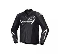 Giacca Pelle FASTER V3 Nero Bianco ALPINESTARS - AN: 58