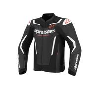 Giacca Pelle GP FORCE V2 AIRFLOW Nero Bianco ALPINESTARS - AN: 54