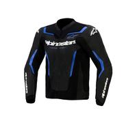 Giacca Pelle GP FORCE V2 AIRFLOW Nero Blu ALPINESTARS - AN: 50