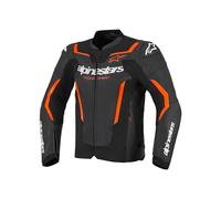 Giacca Pelle GP FORCE V2 AIRFLOW Nero Rosso ALPINESTARS - AN: 58