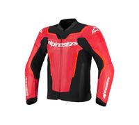 Alpinestars GP Force V2 Airflow, giacca in pelle traforata 46 male Rosso/Rosso Fluo/Nero