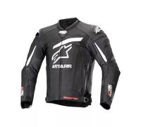 Giacca Moto in Pelle Alpinestars GP Plus R V4 Rideknit Nero/Bianco50 Nero,Bianco