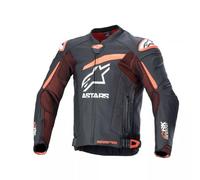 Alpinestars GP Plus R V4 Rideknit giacca in pelle moto traforata, nero-rosso, taglia 54 per maschi