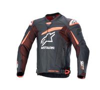 Giacca Moto in Pelle Alpinestars GP Plus R V4 Rideknit Nero/Rosso/Fluo Bianco56 Nero,Rosso,Fluo Bianco