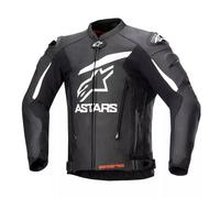 Giacca Pelle GP PLUS V4 Nero Bianco ALPINESTARS - AN: 52