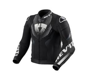 Giacca Pelle HYPERSPEEED 3 AIR Nero Bianco REVIT - AN: 48