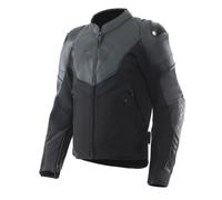Dainese Iperattiva, Giacca in pelle e tessuto 52 male Nero