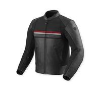Giacca Pelle MILE 2 Nero Rosso REVIT - AN: 46