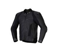 Alpinestars Missile V3 Giacca in pelle da moto, nero, taglia 58 per maschi