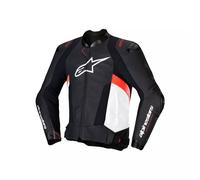Giacca Pelle MISSILE V3 Rosso Bianco ALPINESTARS - AN: 60