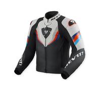 Giacca Pelle QUANTUM 3 Nero Grigio REVIT - AN: 48