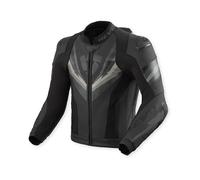 Giacca Pelle QUANTUM 3 PRO Nero Antracite REVIT - AN: 54