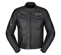 Spidi Roar Giacca in pelle da moto, nero, Taglia 60