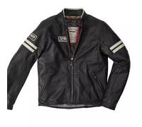 Giacca Pelle VINTAGE Nero Ghiaccio SPIDI - AN: 46