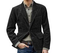 Giacca per il tempo libero da uomo, vintage, elegante, per autunno, slim | Giacca da lavoro per matrimonio, formale, invernale, leggera, sottile, tinta unita, classica, da uomo, 2026