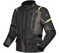 Giacca per moto Donna LS2 NARVIK LADY JACKET GREY BLACK H-V YELLOW