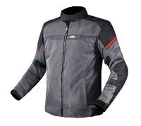 Giacca per moto Estiva Uomo LS2 RIVA MAN JACKET BLACK DARK GREY RED