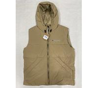 Giacca Piumino Senza Maniche Champion Beige Trapuntata - Taglia M