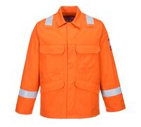 Giacca Plus Bizflame Quadrivalente Arancione Portwest FR25 Taglia M