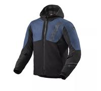 Revit Potential GTX impermeabile Giacca tessile moto, nero/blu, Taglia S