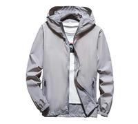 Giacca Primavera Uomo, Giubbotto Bomber Uomo, Casual Antivento Bomber Giubbino Classica Primavera Estate Giacchetto Jacket Sportiva con Collo da Baseball Giubbino Estivo Uomo Giacca Uomo Casual