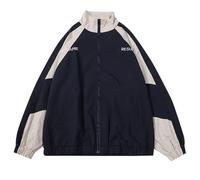 Giacca primaverile da donna, patchwork, colore oversize, Hip Hop, giacca per adolescenti, per lo sport, il tempo libero, per le mezze stagioni, giacca a vento college da baseball, giacca estiva