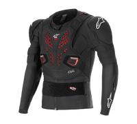 Alpinestars Bionic Pro V3 Plasma Giacca protettiva, nero-rosso, taglia L