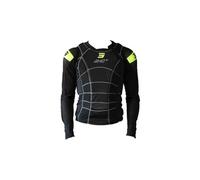 Giacca protettiva per bambini shot rogue 2 0 nero giallo