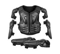 Giacca protettiva per moto, Youth Dirt Bikes Gear per bambini, armatura con ginocchiere, gomitiere, protezione per braccio, protezione per bambini, per sport all'aria aperta