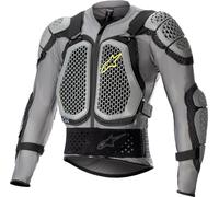 Giacca prottetiva Alpinestars Bionic Action V2 grigio/nero/giallo fluo M