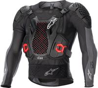 Giacca prottetiva Alpinestars Bionic PLUS V2 nero/rosso L