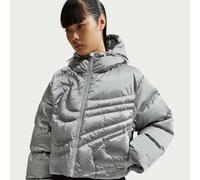Giacca puffer oversize in piumino Therma-FIT Nike Swoosh Series - Donna - Grigio S (IT 40-42)