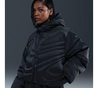 Giacca puffer oversize in piumino Therma-FIT Nike Swoosh Series - Donna - Nero
